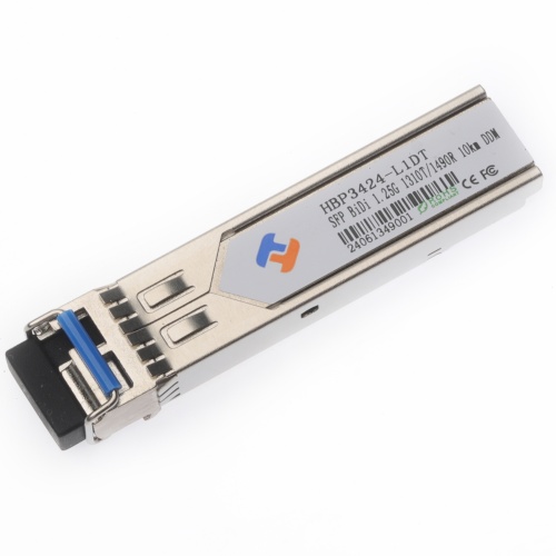 SFP 1.25G 單纖 1310nm TX / 1490nm RX 10km